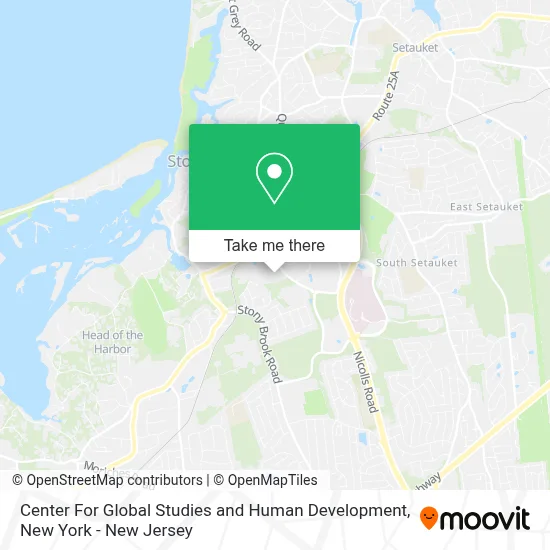 Center For Global Studies and Human Development map