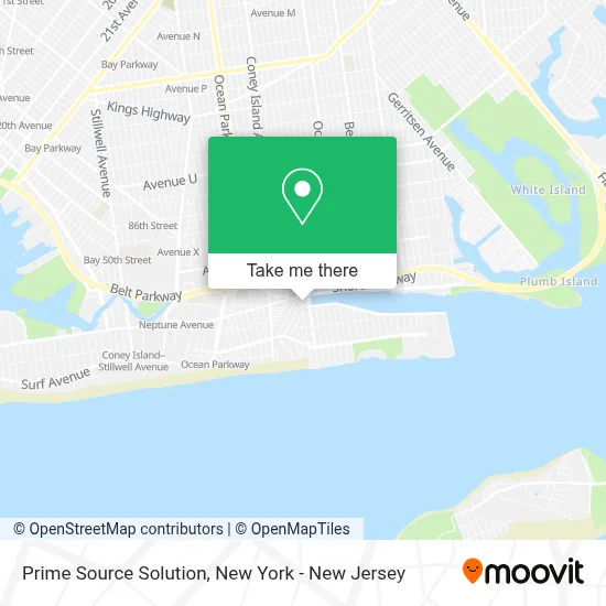 Prime Source Solution map