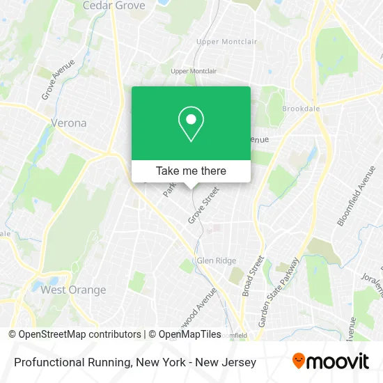 Profunctional Running map