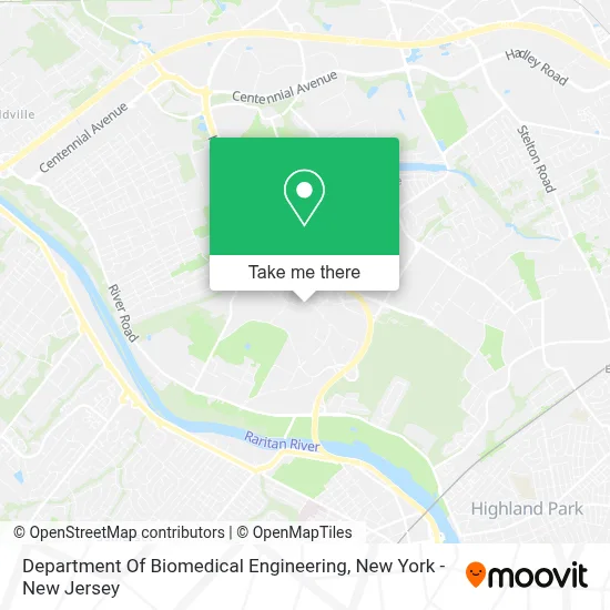 Department Of Biomedical Engineering map
