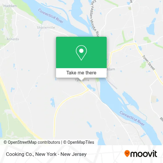 Cooking Co. map