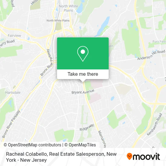 Racheal Colabello, Real Estate Salesperson map