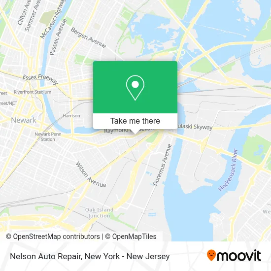 Nelson Auto Repair map