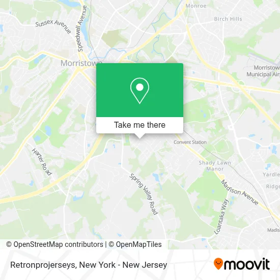 Retronprojerseys map