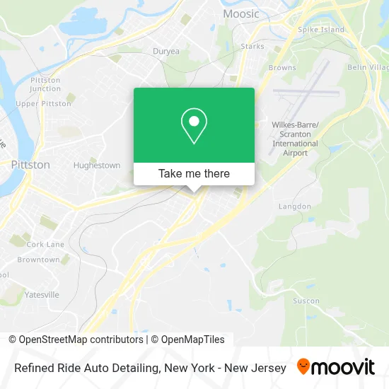 Refined Ride Auto Detailing map