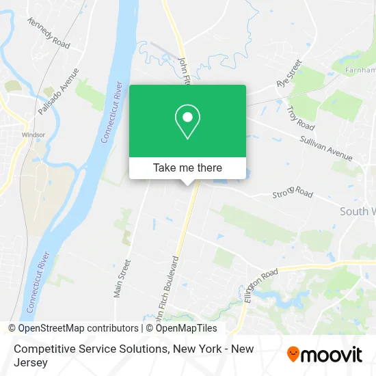 Competitive Service Solutions map