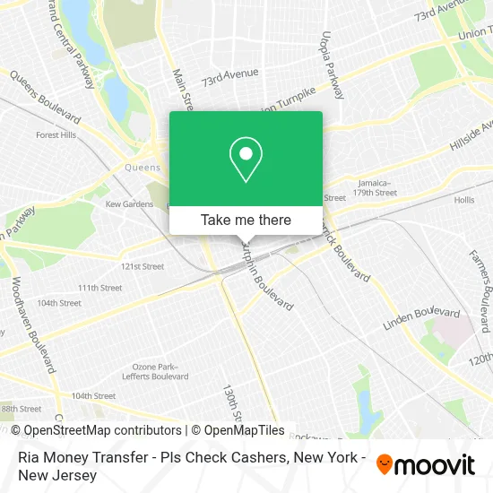 Ria Money Transfer - Pls Check Cashers map