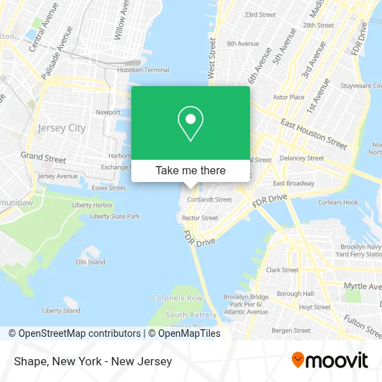 Shape map