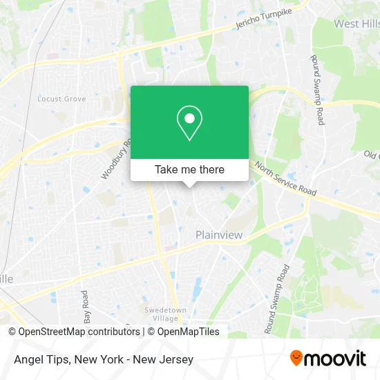 Angel Tips map
