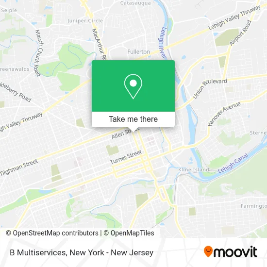 B Multiservices map