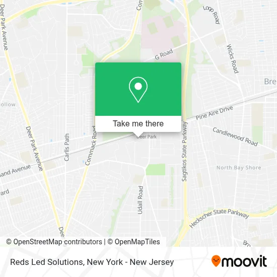 Reds Led Solutions map