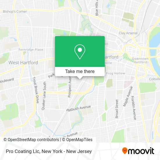 Pro Coating Llc map