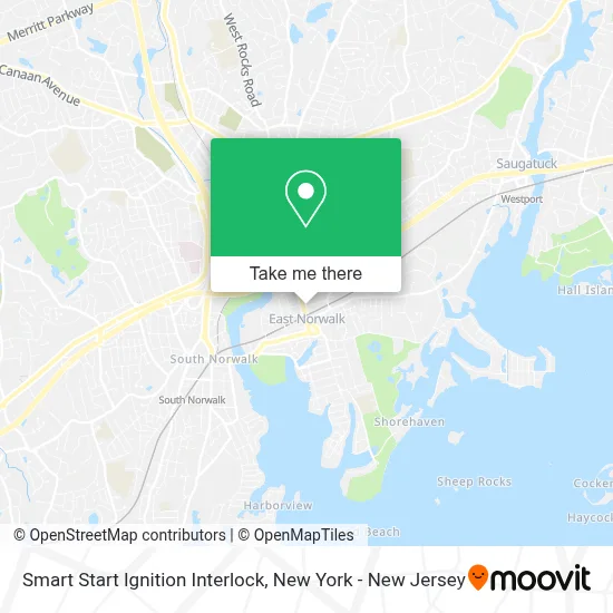 Smart Start Ignition Interlock map