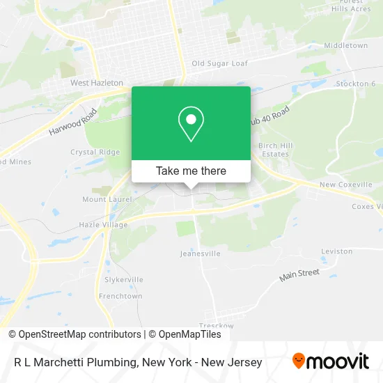 R L Marchetti Plumbing map