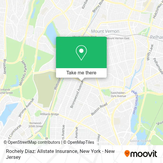 Rochely Diaz: Allstate Insurance map