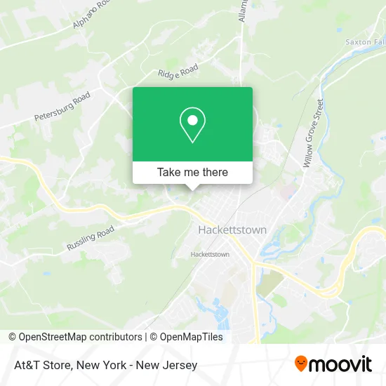 At&T Store map