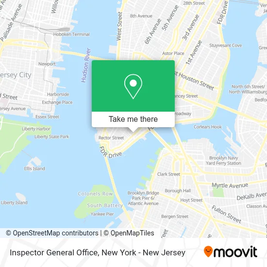 Inspector General Office map