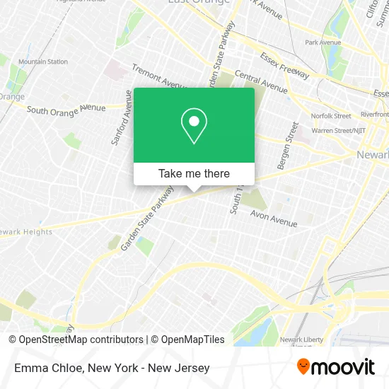 Emma Chloe map
