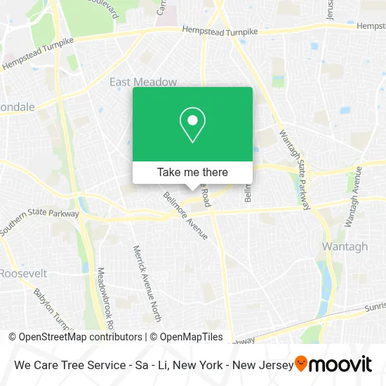 We Care Tree Service - Sa - Li map