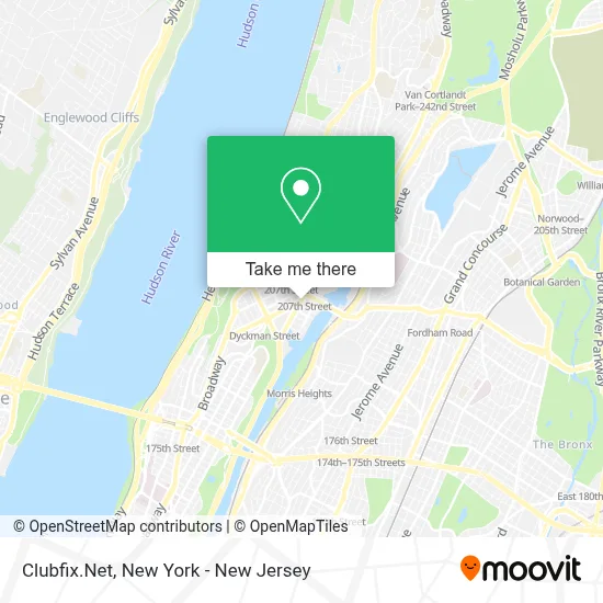 Clubfix.Net map