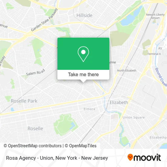 Rosa Agency - Union map