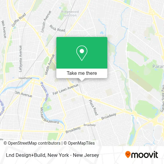 Lnd Design+Build map
