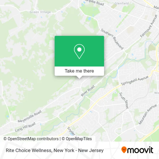 Rite Choice Wellness map