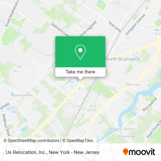 Us Relocation, Inc. map