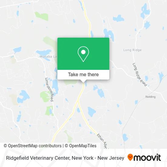 Ridgefield Veterinary Center map