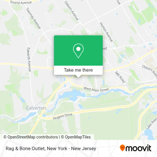 Rag & Bone Outlet map