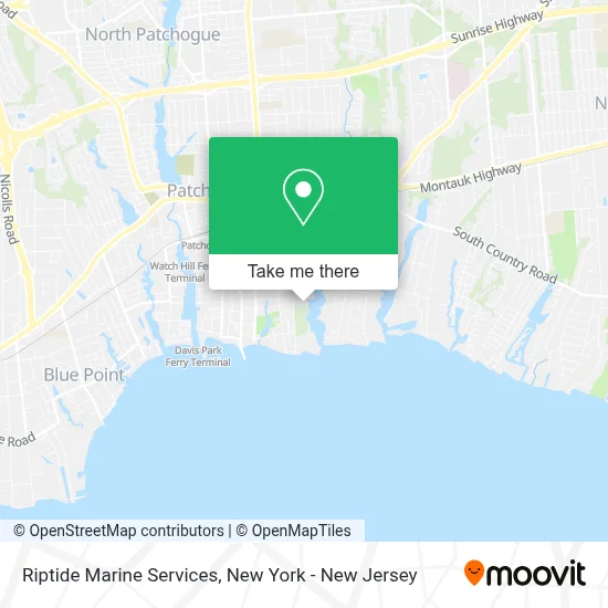 Riptide Marine Services map