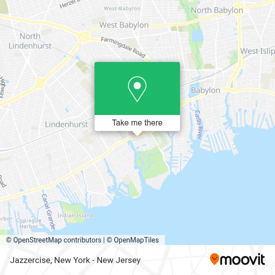Jazzercise map