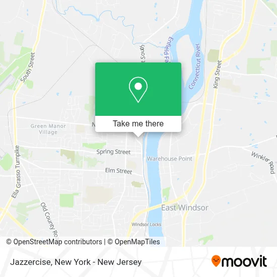 Jazzercise map