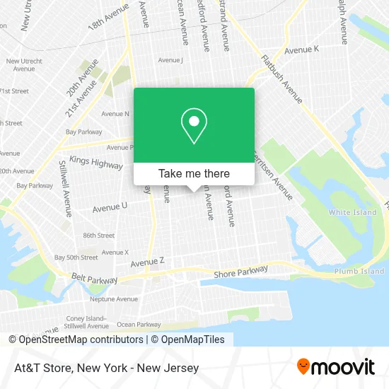 At&T Store map