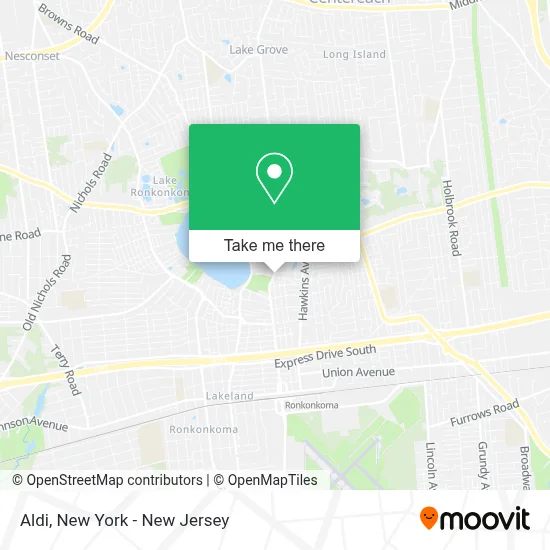 Aldi map