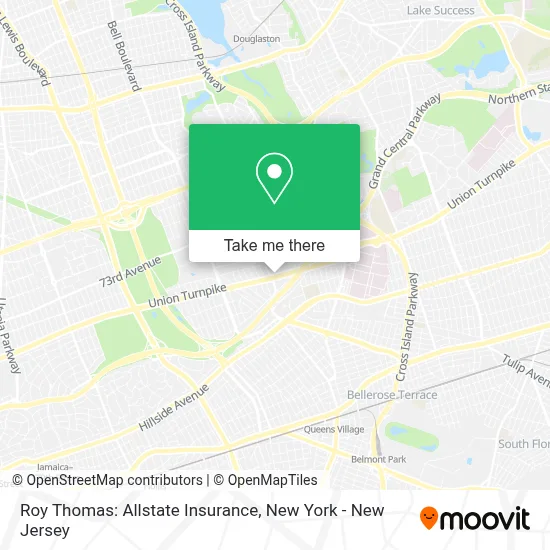 Roy Thomas: Allstate Insurance map