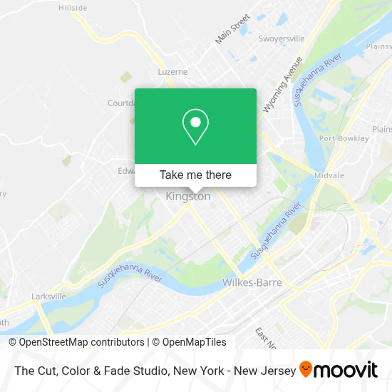 The Cut, Color & Fade Studio map