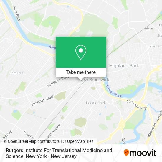 Rutgers Institute For Translational Medicine and Science map
