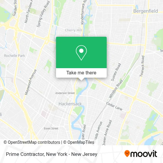 Prime Contractor map