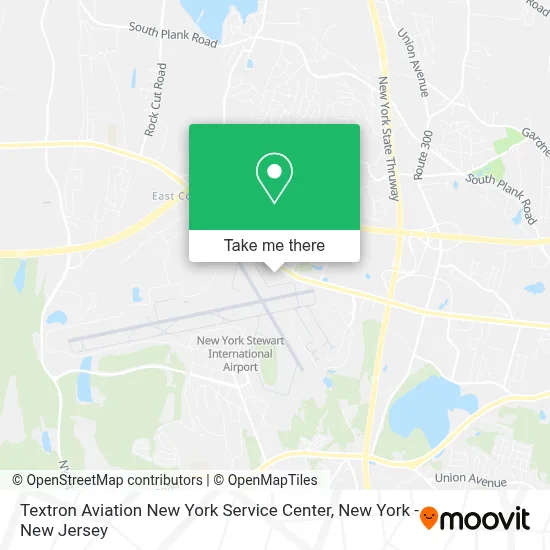 Textron Aviation New York Service Center map