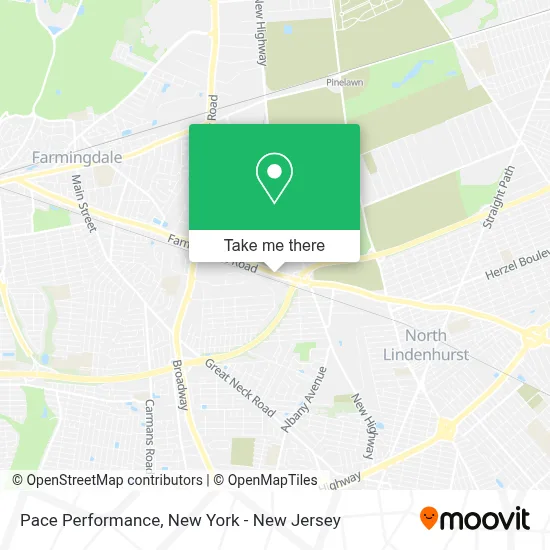 Pace Performance map