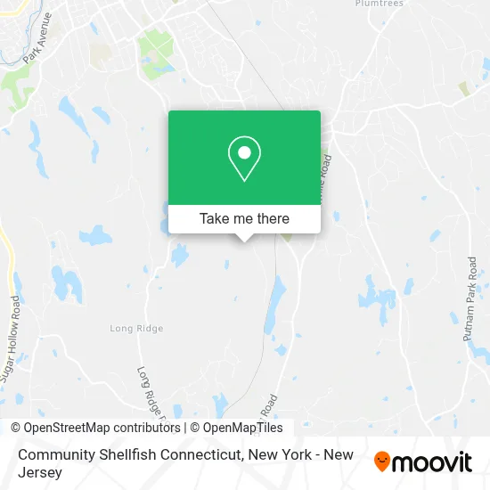 Community Shellfish Connecticut map