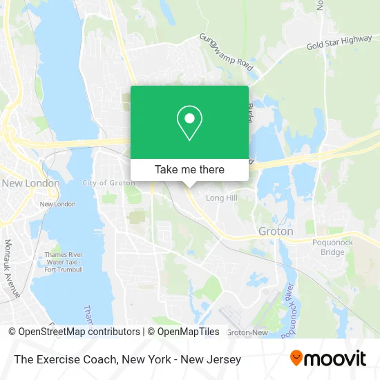 The Exercise Coach map