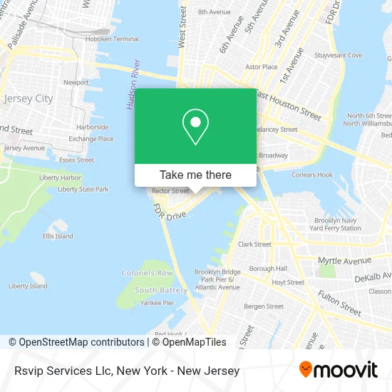 Rsvip Services Llc map