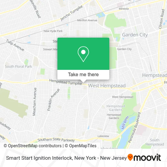 Smart Start Ignition Interlock map