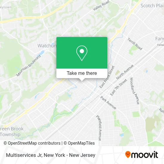 Multiservices Jr map