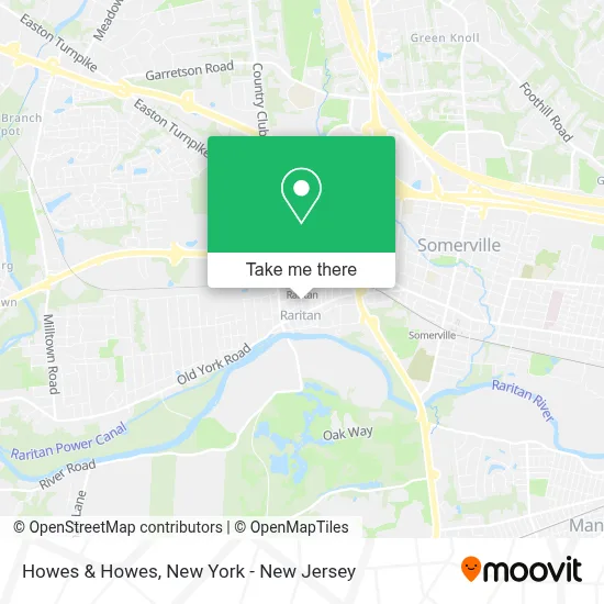 Howes & Howes map