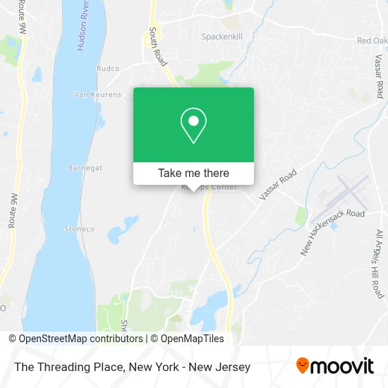 The Threading Place map
