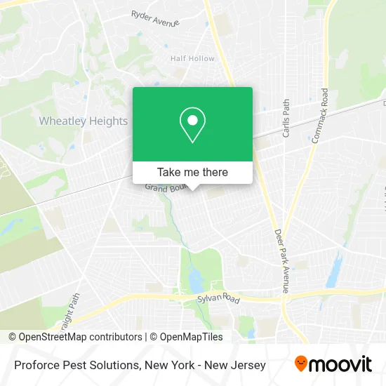 Proforce Pest Solutions map