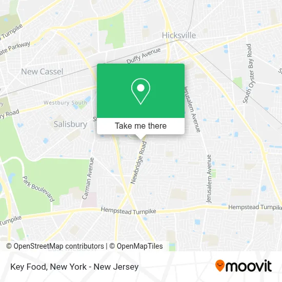 Key Food map